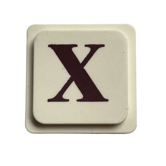 UpWords 3D Letter X Tile Replacement Stacking Word Game Piece 1988 Edition u Vin - Picture 1 of 2
